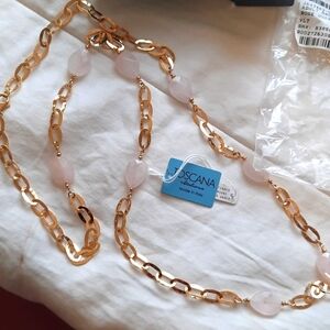 Toscana Rose Quartz Necklace